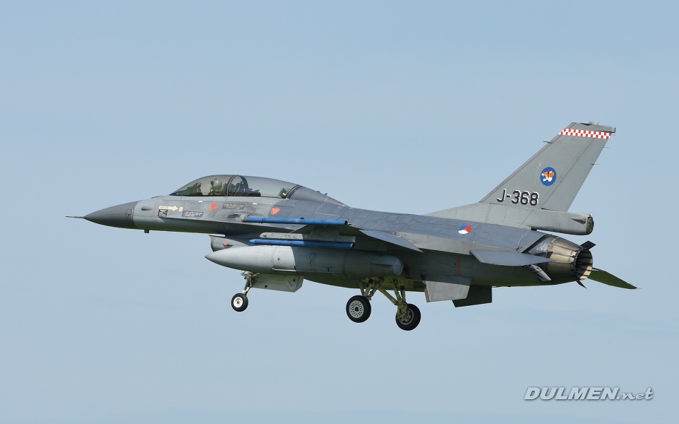 F-16BM J-368 313sqn